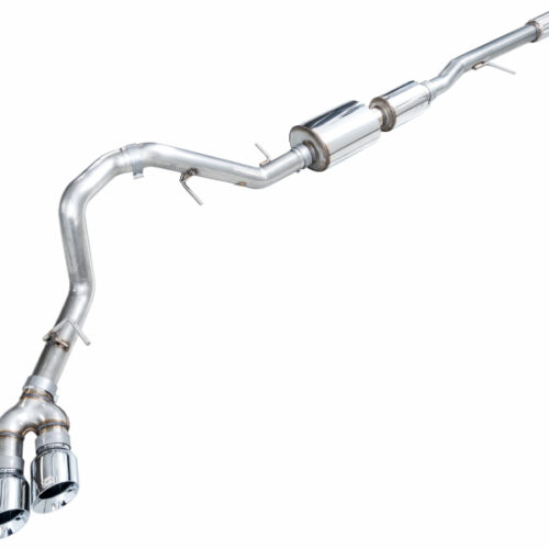 AWE Tuning 2021+ GMC Suburban/Yukon XL 5.3L 0FG Side Exit Catback Exhaust - Chrome Silver Tips