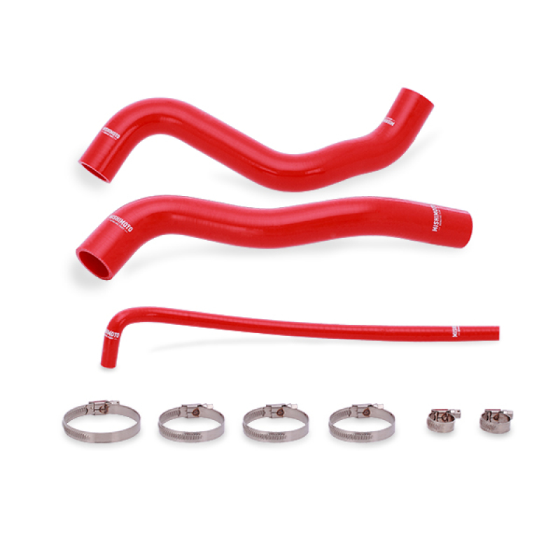 Mishimoto Radiator Coolant Hoses for 12-15 Chevy Camaro SS Red Silicone - Image 3