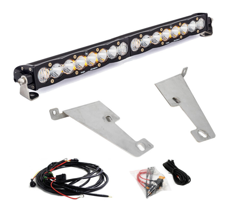 Baja Designs for 2022 Toyota Tundra 20in S8 Behind Bumper Light Mount Kit