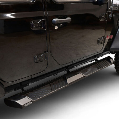 Westin 18-25 Jeep Wrangler JL Unlimited 4dr AT6 Running Boards - Black - Image 9