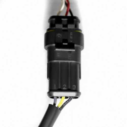 Alternative view of AlphaRex 19-22 Dodge Ram 1500 Stock LED Tail Light (Non-Sensor) to ARX Tail Light Converters - Pair
