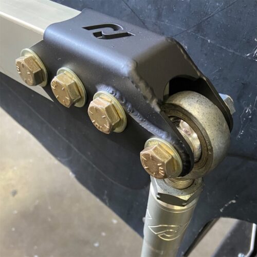 RockJock Antirock Double Sheer End Link Bracket Kit for PreRunner Arms Chromoly w/ Hardware - Image 3