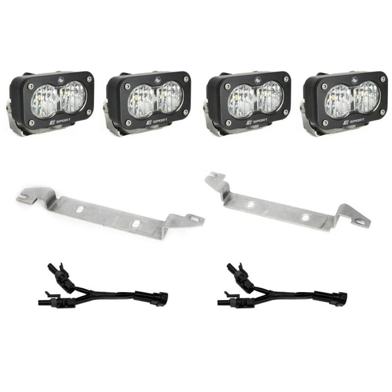 Baja Designs Design for 2024+ Toyota S2 Sport Dual Fog Pocket Light Kit