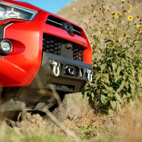 DV8 Offroad 14-24 Toyota 4Runner Centric Series Winch Front Bumper - Image 9