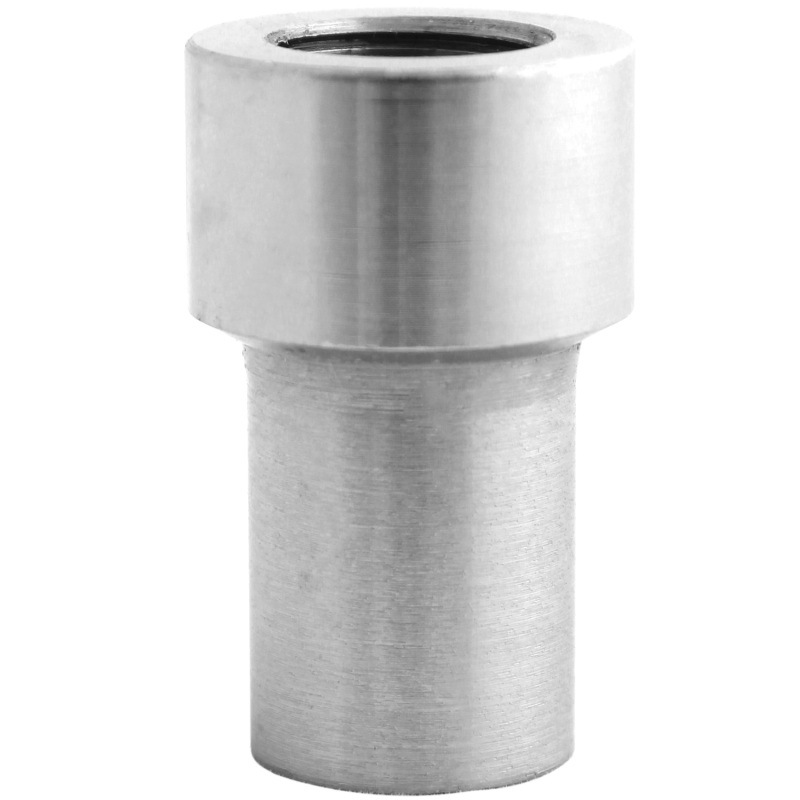 QA1 Tube Adapter - 5/8in OD - Smooth - Left Hand - 5/16-24 Thread .058 Wall - Alloy - Image 2