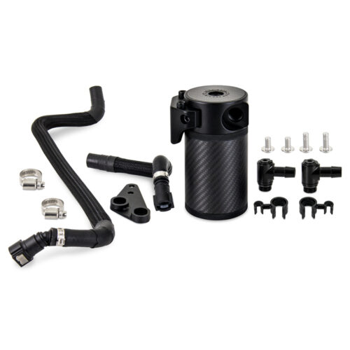 Mishimoto Baffled Oil Catch Can Kit (PCV Side) - Carbon Fiber for 2020+ Chevrolet Corvette C8