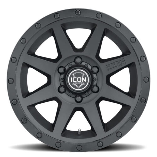 ICON Rebound 18x9 6x135 6mm Offset 5.25in BS 87.1mm Bore Double Black Wheel - Image 5