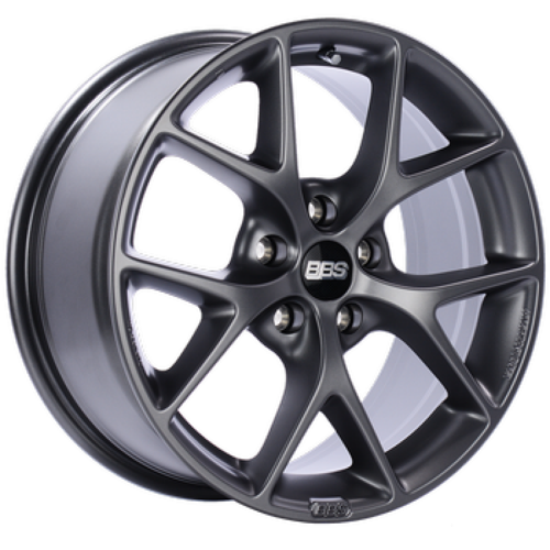 Alternative view of BBS SR 16x7 5x120 ET36 Satin Grey Wheel -82mm PFS/Clip Required
