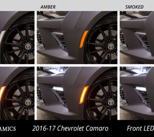 Diode Dynamics 16-21 Chevrolet Camaro LED Sidemarkers Smoked (set) - Image 4