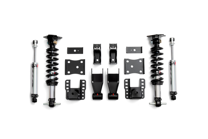 QA1 07-16 Chevrolet Silverado 4WD Lowering Kit w/ Spindles Double Adjustable 4in-6in - Image 6