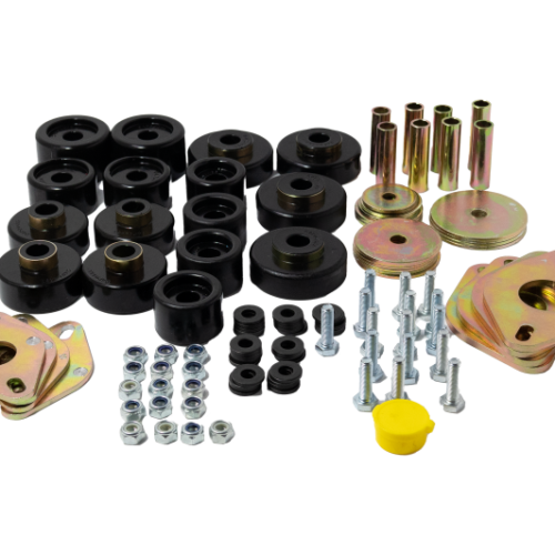 Energy Suspension 09-18 Ram 1500 Ext Cab/ Crew Cab Body Mount Set - Black