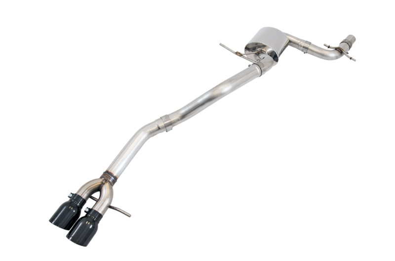 AWE Tuning Track Edition Exhaust - Diamond Black Tips for Mk6 Jetta 2.5L