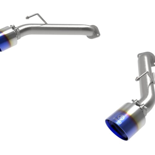 aFe Power 2023 Nissan Z V6-3.0L (tt) Takeda Stainless Steel Axle-Back Exhaust System w/ Blue Flame Tip - Image 3