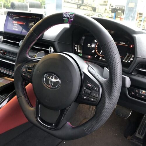 HKS GR Supra Replacement Steering Wheel A90 - Image 3