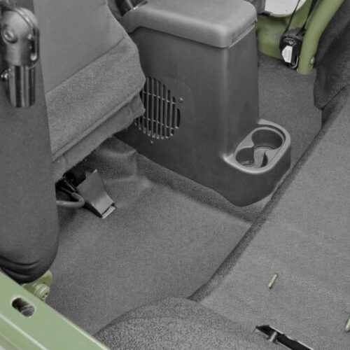 Husky Liners HBTTJ97F 97-06 Jeep Wrangler TJ / 04-06 LJ (w/Ctr Cnsl w/o Heat Shld) Guardian Impact Jeep Liner