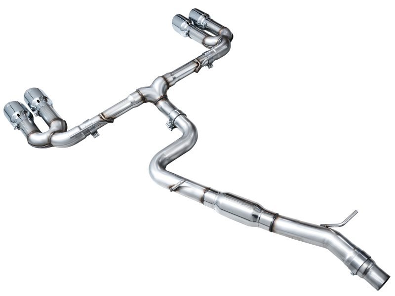 AWE Tuning Track Edition Exhaust - Chrome Silver Tips for 22-24 Audi 8Y S3 - Image 6