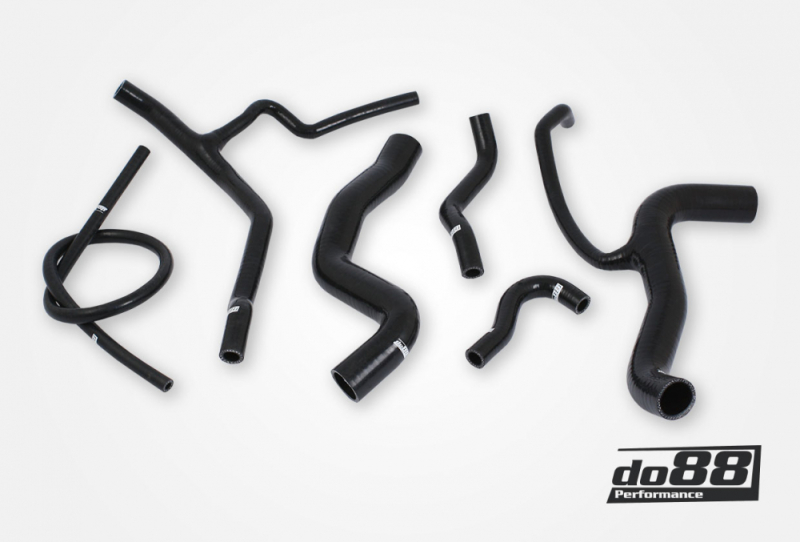do88 Volvo 740 780 960 Turbo 16V Coolant Hoses Black
