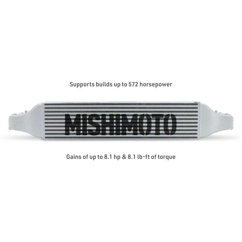 Mishimoto Intercooler Kit - Silver Intercooler - Black Pipes for 2022+ Honda Civic 1.5T - Image 2