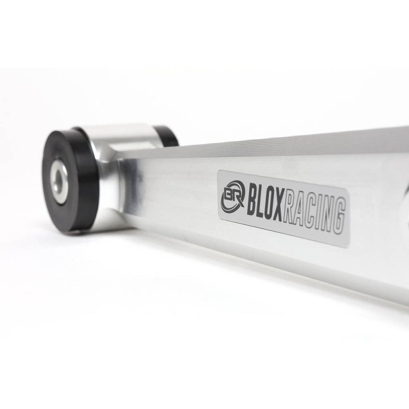 BLOX Racing BXSS-21204-RAW-V2 V2 Billet Rear Lower Control Arms Poly Bushings 96-00 Honda Civic - Raw - Image 2