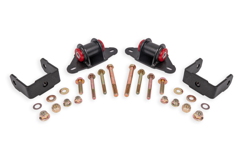 BMR 14-19 Chevrolet Corvette C7 Polyurethane Transmission/Differential Mount - Black Hammertone - Image 2