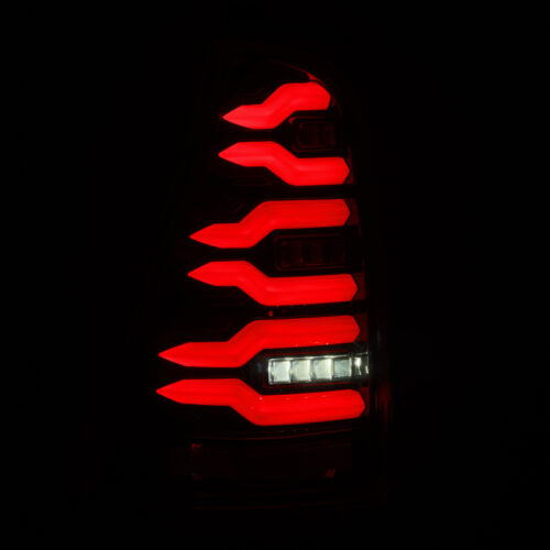 AlphaRex 03-09 Toyota 4Runner LUXX-Series LED Tail Lights- Black - Image 6