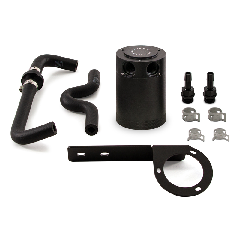 Mishimoto Baffled Oil Catch Can Kit - Black for 2017+ Honda Civic Type R - Image 3