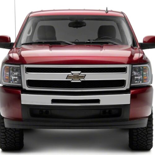 Raxiom for 2007-2013 Chevrolet Silverado 1500 Axial Headlights w/ SEQL LED Bar- Black Housing (Clear Lens) - Image 3
