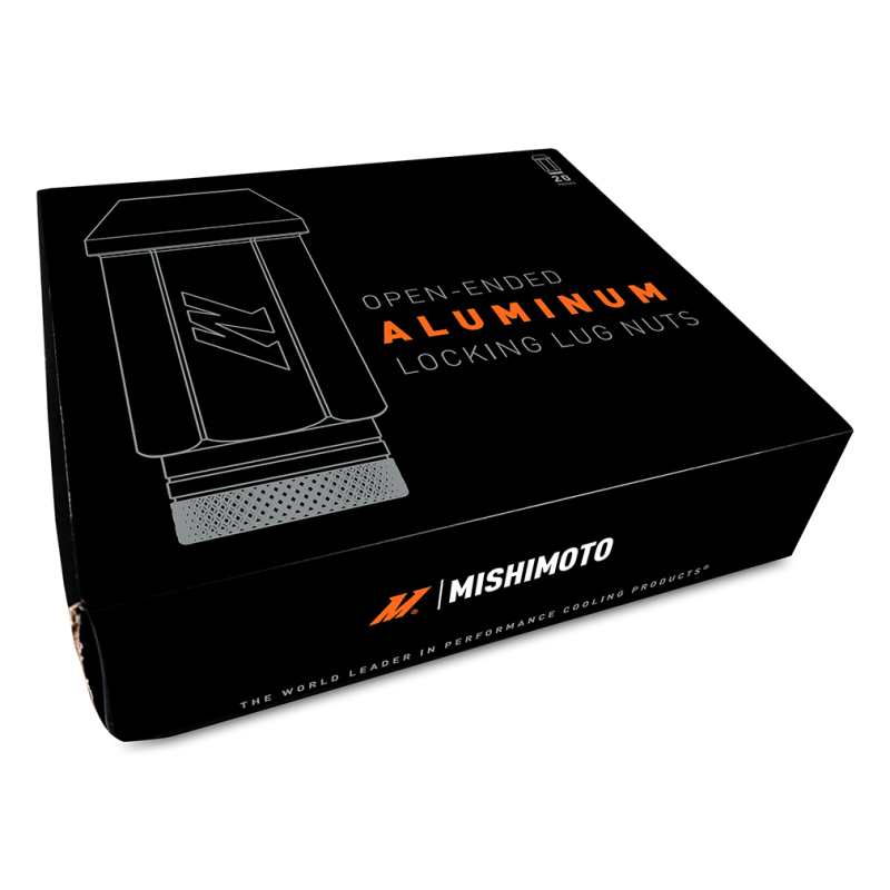 Mishimoto Aluminum Locking Lug Nuts M12x1.5 20pc Set Black - Image 4