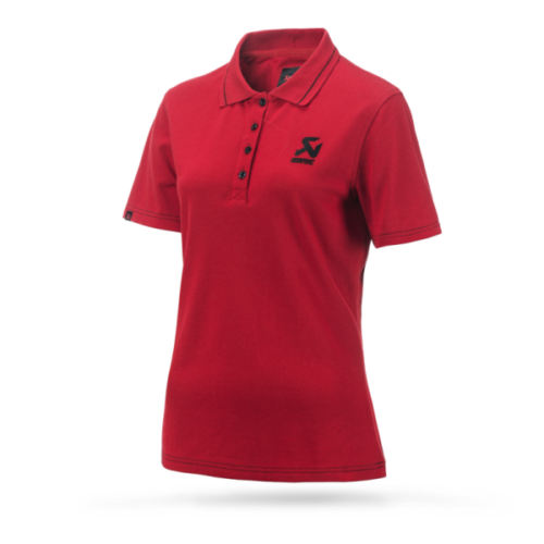 Akrapovic Corpo Polo Red Womens - 2XL