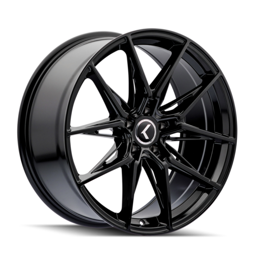 Kraze KR196 Evolve 20x9 / 5x114.3 BP / 35mm Offset / 72.62mm Hub Gloss Black Wheel