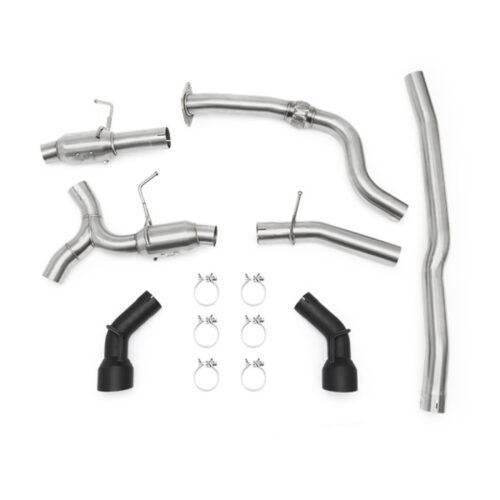 Mishimoto Cat-Back Exhaust for 2016+ Chevrolet Camaro 2.0T Dual Black Tip