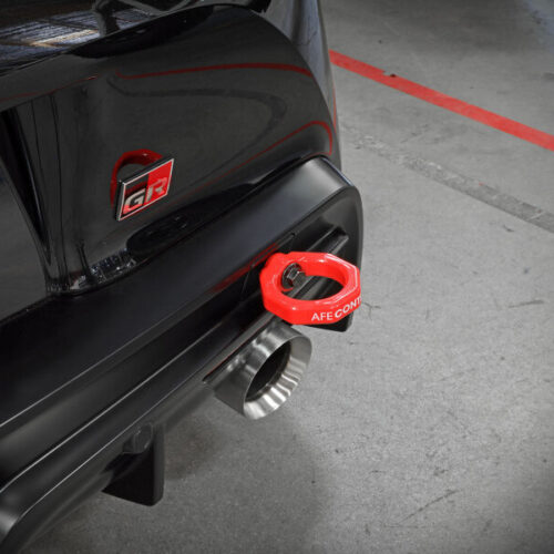 aFe Power Control Rear Tow Hook Red 20-21 Toyota GR Supra (A90) - Image 7