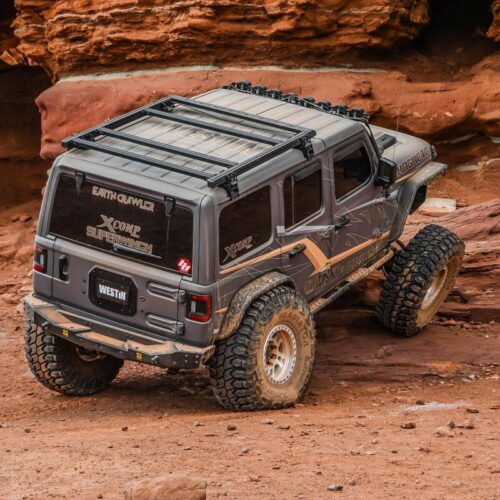 Westin 18-26 Jeep Wrangler JL Unlimited Mesa Roof Rack - Image 4