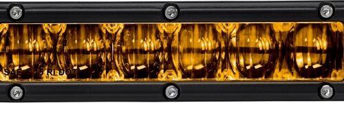 Alternative view of Rigid Industries 6in SR-Series Pro Dot / SAE Fog Lights (Pair) - Selective Yellow