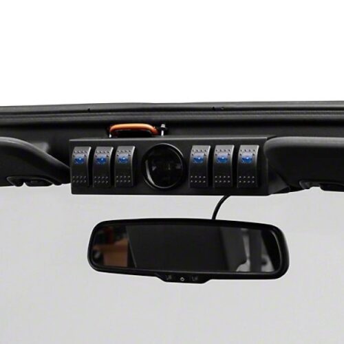 Alternative view of Raxiom for 2007-2018 Jeep Wrangler JK Control Box w/ Switch Panel