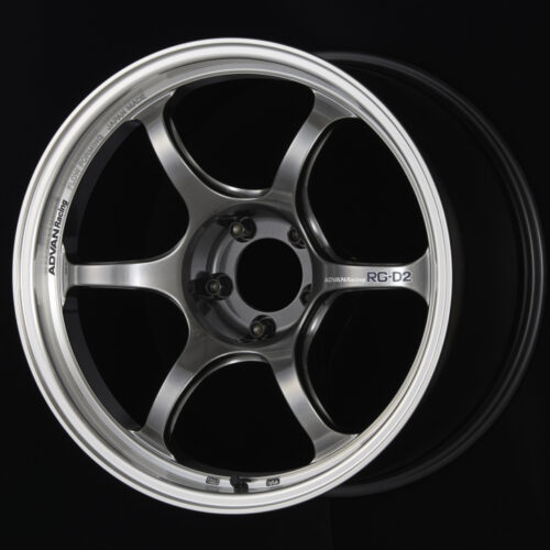 Alternative view of Advan YAT7H31EHB RG-D2 17x8.5 +31 5x114.3 Machining and Racing Hyper Black Wheel