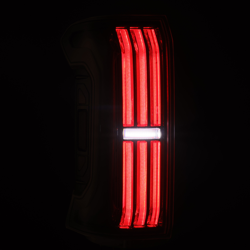AlphaRex 24-25 Toyota Tacoma NOVA-Series LED Prismatic Tail Lights - Black - Image 5