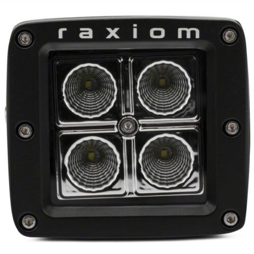 Raxiom 3-In Square 4-LED Off Road Light Flood Beam Universal (Some Adaptation May Be Required) - Image 7
