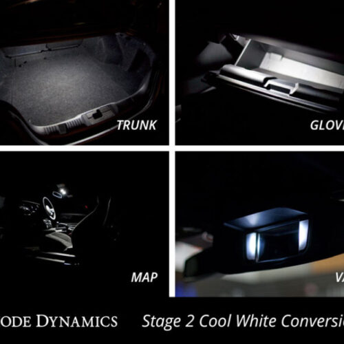 Diode Dynamics Mustang Interior Light Kit 15-17 Mustang Stage 2 - Cool - White - Image 3