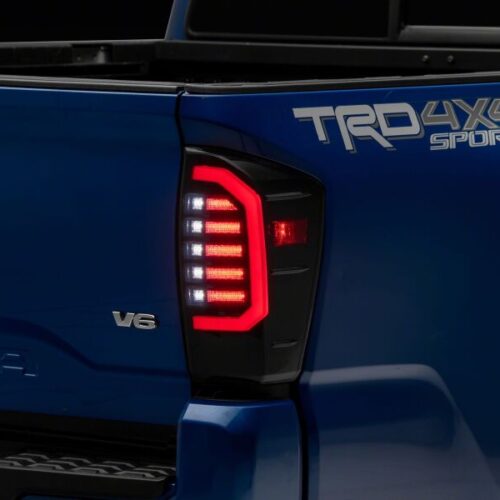 Raxiom for 2016-2023 Toyota Tacoma Axial Series LED Tail Lights- Black Housing- Smoked Lens - Image 7