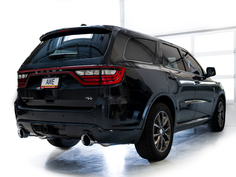 AWE Tuning Touring Edition Exhaust w/ Chrome Silver Tips for 11-24 Dodge Durango 5.7L - Image 3