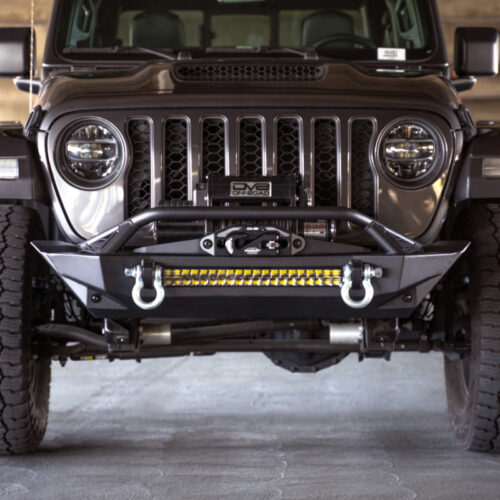 DV8 Offroad FBJL-11 07-23 Jeep Wrangler JK/JL & Gladiator JT FS-1 Series Stubby Front Bumper - Image 8