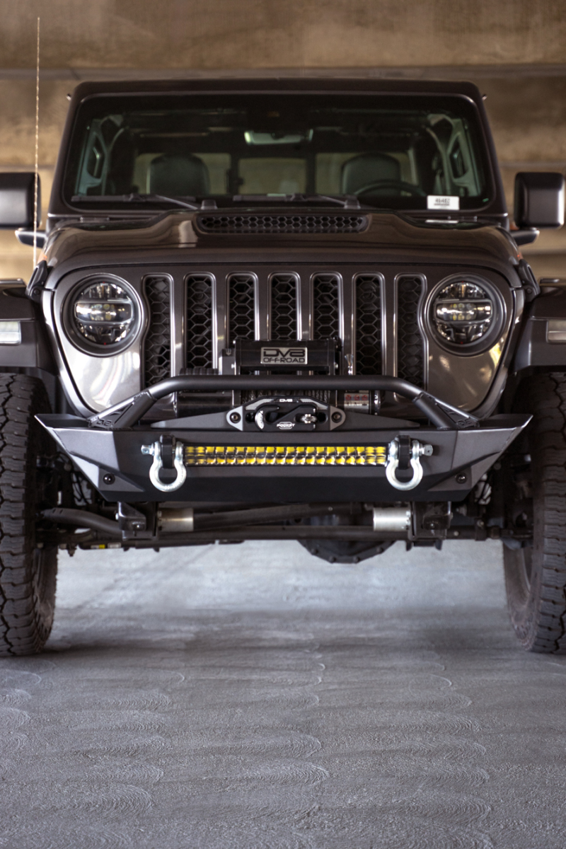 DV8 Offroad FBJL-11 07-23 Jeep Wrangler JK/JL & Gladiator JT FS-1 Series Stubby Front Bumper - Image 8