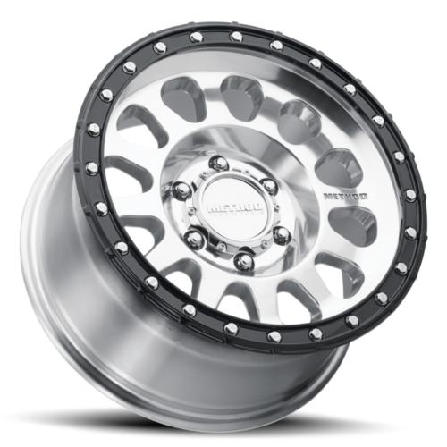 Method MR315 17x8.5 0mm Offset 6x135 87mm CB Polished Wheel - Gloss Black Lip - Image 3
