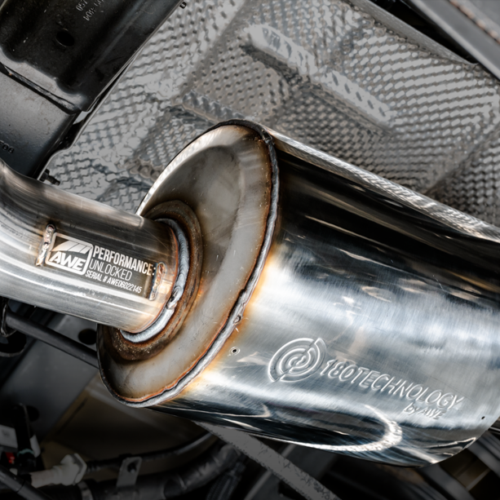 AWE Tuning Cat-Back Exhaust for 20-21 Jeep Gladiator JT 3.6L Trail Edition - Image 9