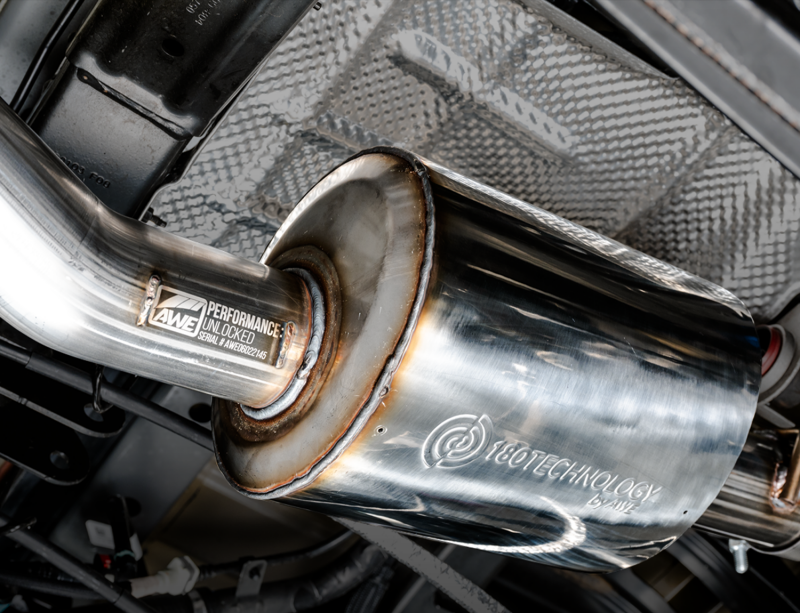AWE Tuning Cat-Back Exhaust for 20-21 Jeep Gladiator JT 3.6L Trail Edition - Image 9