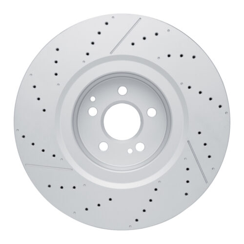 DFC 21-25 Mercedes-Benz GLS63 AMG Rear Drilled GeoSPEC Coated Rotor and Slotted - Image 5