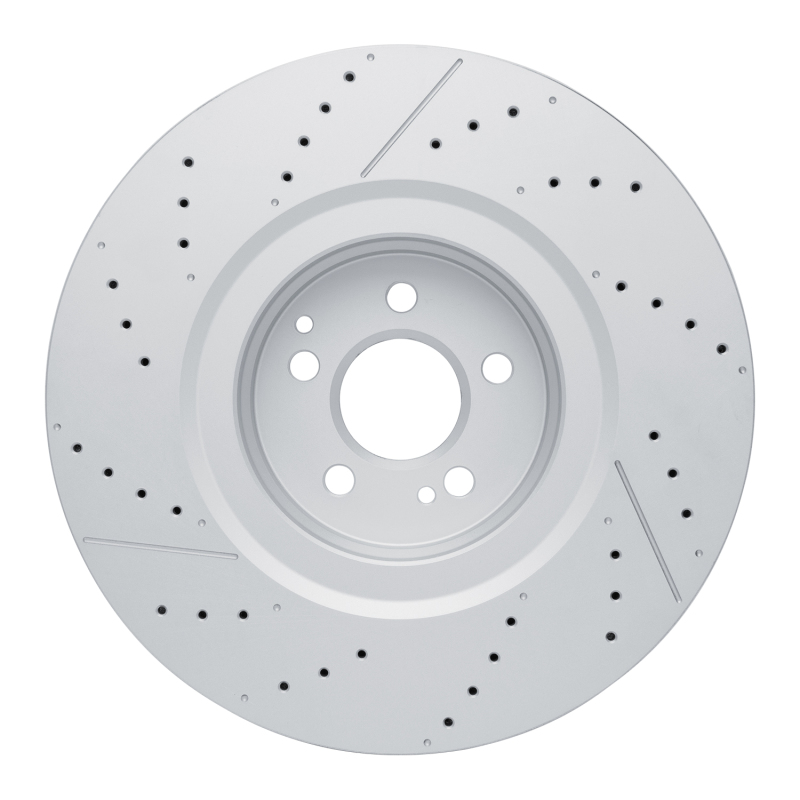 DFC 21-25 Mercedes-Benz GLS63 AMG Rear Drilled GeoSPEC Coated Rotor and Slotted - Image 5