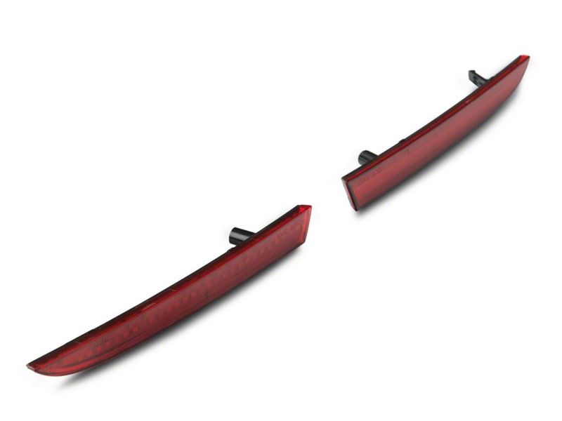 Raxiom for 2016-2018 Chevrolet Camaro Axial Series LED Rear Diffuser Marker Lights- Red - Image 2