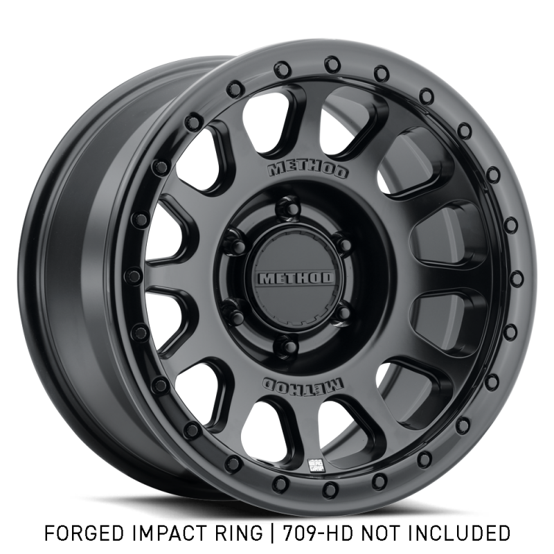 Method Beadlock Ring - 18in Forged - Style 1 - Gloss Black - Image 4